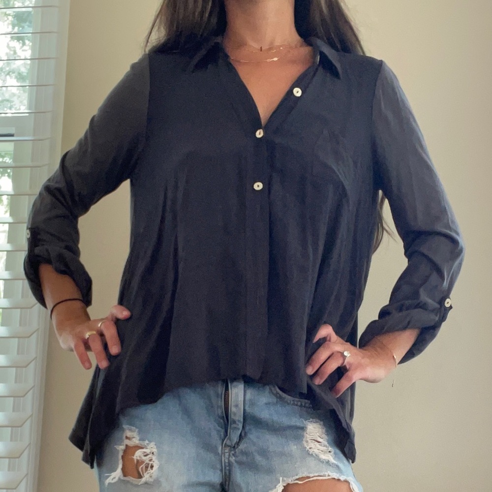 Splendid top grey